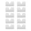 10pcs/pack Replaceable 18-tooth ceramic cutting blade compatible with Oster A5 series pet ceramic scissors 4
