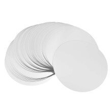150 silver wine rack discs, 7.6 cm (3 inches), with drip-free spout, thin discs