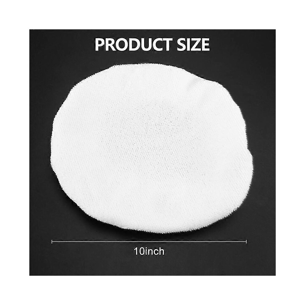 Pieces 10 Inch Bonnet Polisher Polishing Pad Polishing Buffer Car Buffer Wax Applicator 8086741778530