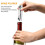 150 silver wine rack discs, 7.6 cm (3 inches), with drip-free spout, thin discs 4