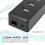 3-in-1 computer speaker with microphone and hub, USB speaker for conferences, PC microphone for video conferencing 4
