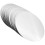 150 silver wine rack discs, 7.6 cm (3 inches), with drip-free spout, thin discs 2
