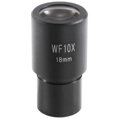 Adaptador óptico gran angular para ocular de microscopio 10X, ocular de enfoque estándar de 18 mm