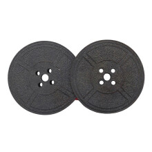 6-Pack Typewriter Ribbon, Dual-Spool Typewriter Ribbon, Red-Black, Replacement Pack compatible with M