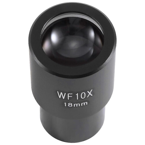 Adaptador óptico gran angular para ocular de microscopio 10X, ocular de enfoque estándar de 18 mm 2