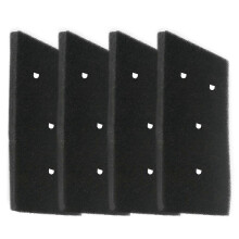 4 filtri riutilizzabili per asciugatrice Bauknecht Privileg Whirlpool HX 481010716911, filtri condensa