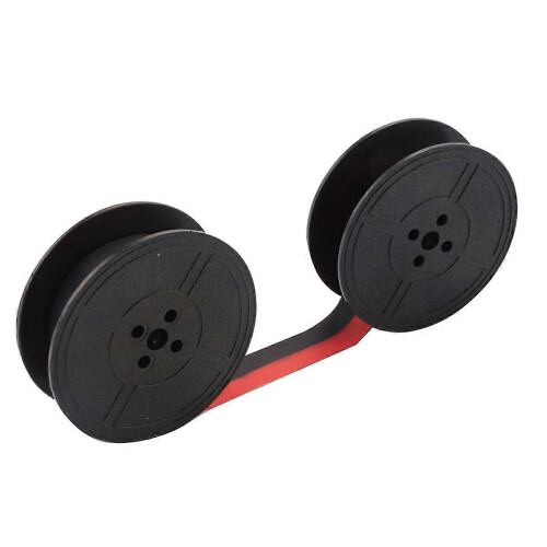 6-Pack Typewriter Ribbon, Dual-Spool Typewriter Ribbon, Red-Black, Replacement Pack compatible with M 1