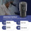 Adaptador óptico gran angular para ocular de microscopio 10X, ocular de enfoque estándar de 18 mm 5