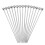15 stuzzicadenti riutilizzabili da 10 cm in acciaio inox per cocktail Martini, olive, ecc. 1