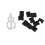 10-pack USB dust plug charging port cover USB security lock universal dust protection compatible with PC notebook 3