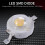 10 θερμά λευκά LED, 2 ακίδων, 3 W, υψηλής απόδοσης, 100-110 lm 3