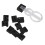 10-pack USB dust plug charging port cover USB security lock universal dust protection compatible with PC notebook 2