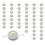 50 τεμάχια 1W υψηλής απόδοσης ψυχρά λευκά LED, τσιπ 1 watt, 3V-3.4V 2