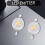 10 θερμά λευκά LED, 2 ακίδων, 3 W, υψηλής απόδοσης, 100-110 lm 4