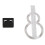 10-pack USB dust plug charging port cover USB security lock universal dust protection compatible with PC notebook 4