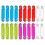 20 cable labels, cable management, multi-colored labels, identification labels for USB/Com cables 1