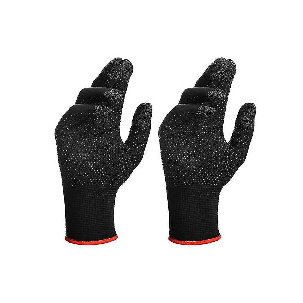 2-Pack Of Pubg Gaming Gloves, Sweatproof, Scratch-Free, With Sensitive Screen Printing, Gaming Finger Thumb Case 8681261235381