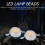 10 θερμά λευκά LED, 2 ακίδων, 3 W, υψηλής απόδοσης, 100-110 lm 5