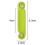 20 cable labels, cable management, multi-colored labels, identification labels for USB/Com cables 2