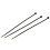 1000 black nylon cable ties, 95 mm x 2 mm 2