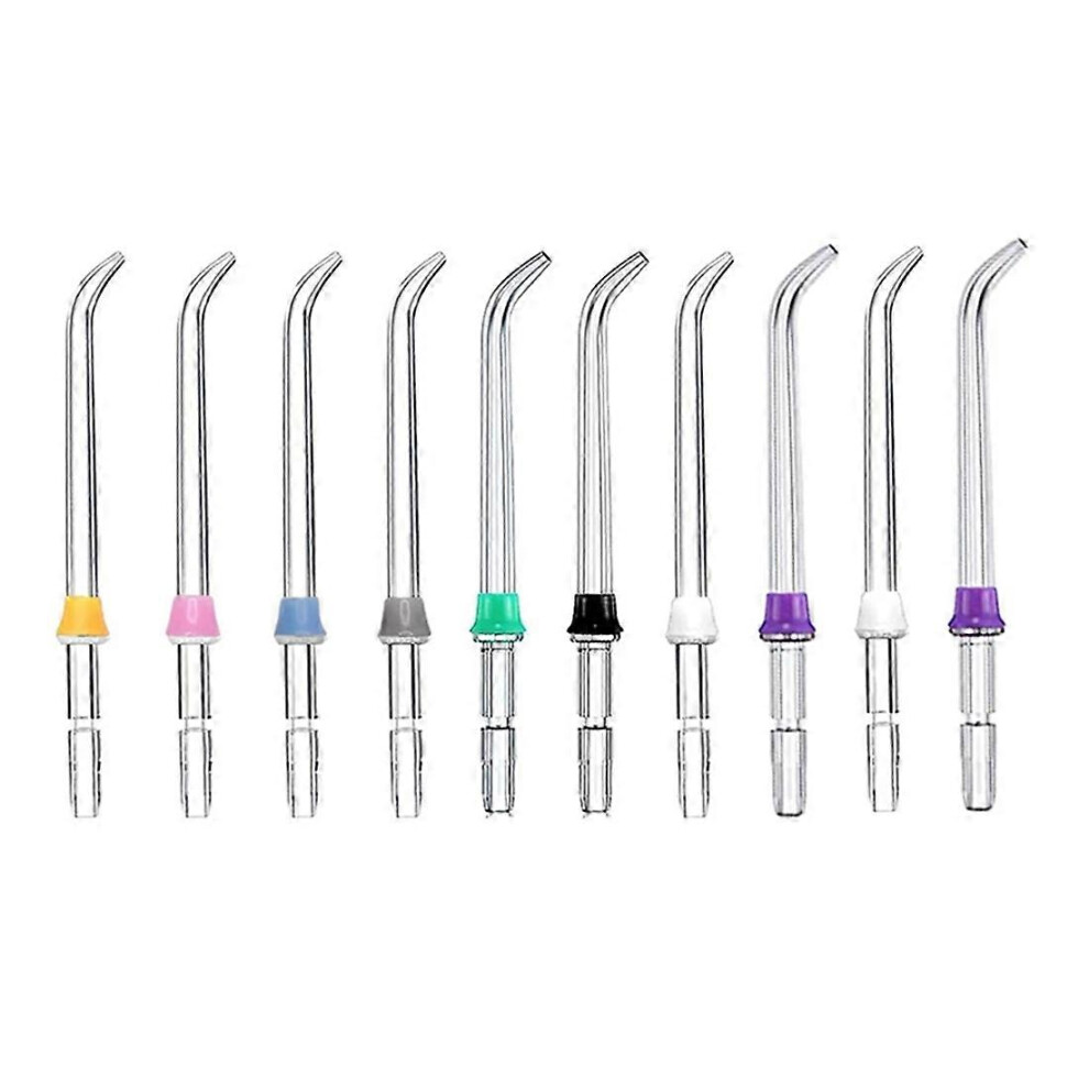 10 Replacement Classic Jet Tips compatible with Waterpik Water Flosser and other brands of mouthwash