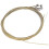 6 steel strings compatible with acoustic guitar, replacement, new, silver+brass 3