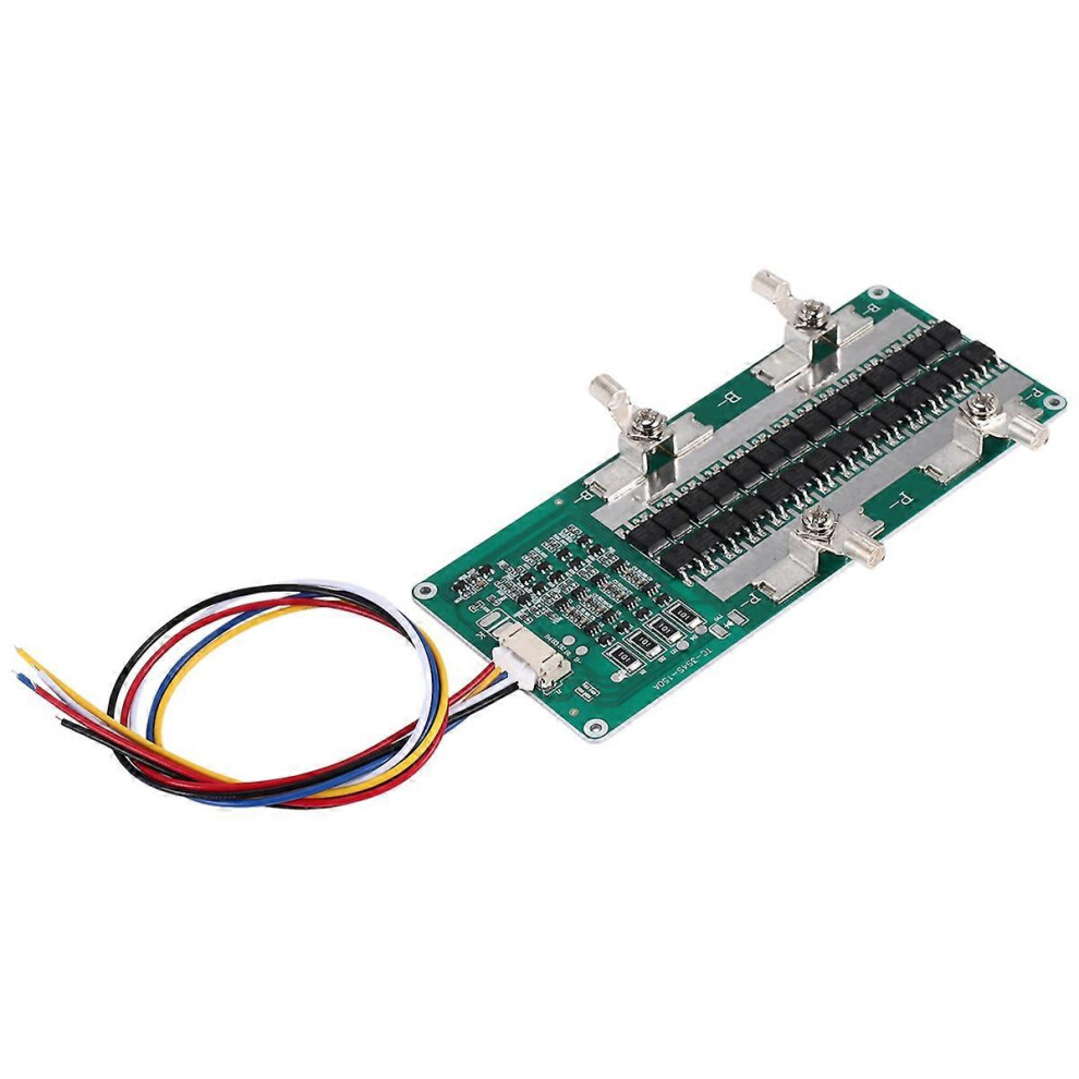 4S 12V Lifepo4 Battery Protection Board With Balancing Charge, 150A Continuous, 100A Output, Portable, C 8226198446358