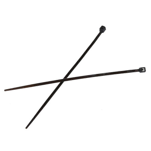1000 black nylon cable ties, 95 mm x 2 mm 2