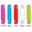 20 cable labels, cable management, multi-colored labels, identification labels for USB/Com cables 5