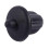 10 black rubber dust caps for 6.35 mm audio jack (PC, DVD, microphone). 3