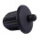 10 black rubber dust caps for 6.35 mm audio jack (PC, DVD, microphone). 4