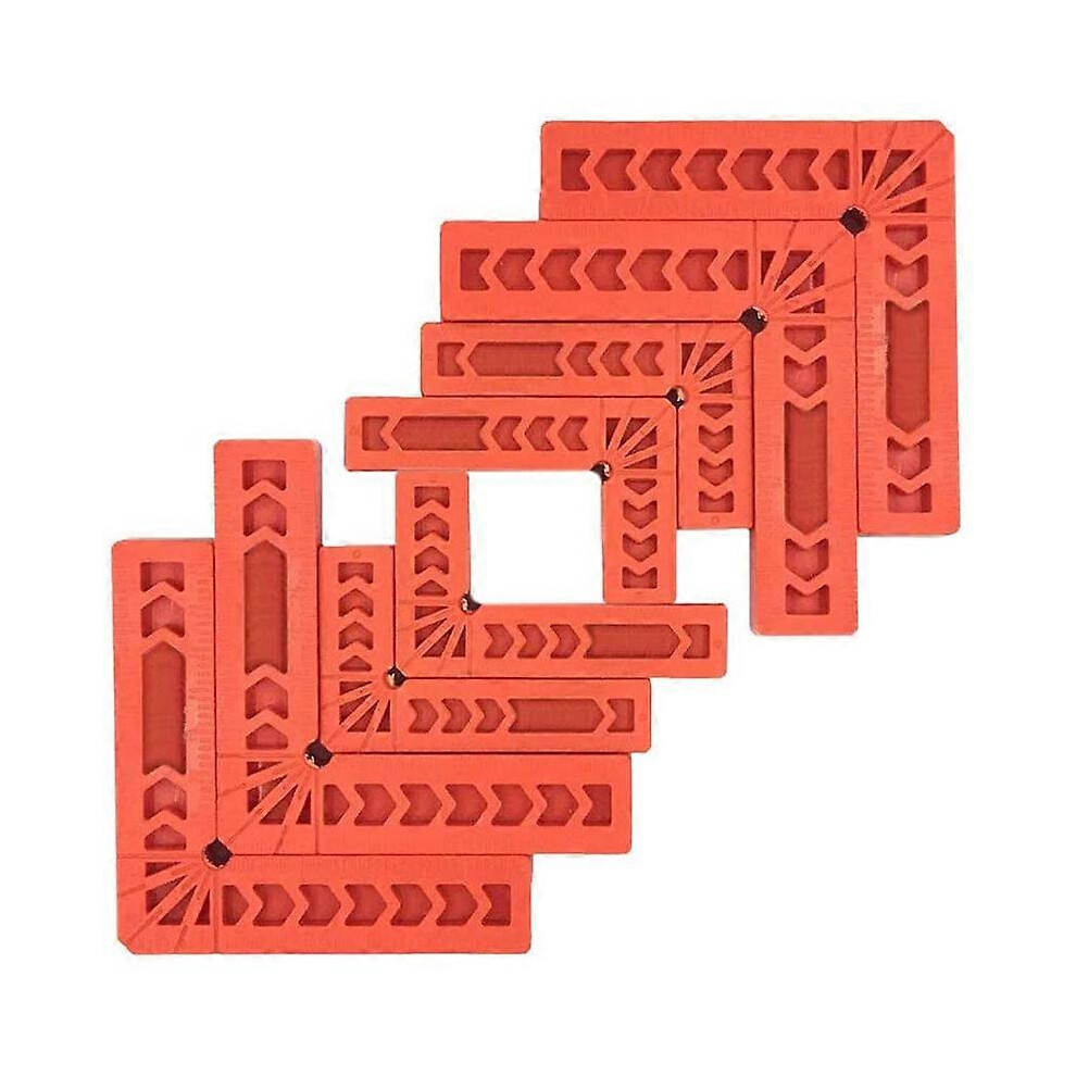 8 Positioning Squares Compatible With Woodworking, 90-Degree Angle Clamps, Carpenter's Angle Clamps 8753736009558