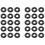 30 τεμάχια λαστιχένιοι δακτύλιοι Ο 2,5mm x 6,5mm x 2mm για ψάρεμα με σκουλήκια. 2