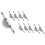 10 single-sided nylon sliding rollers compatible with doors, windows, cabinets, drawers and containers 3