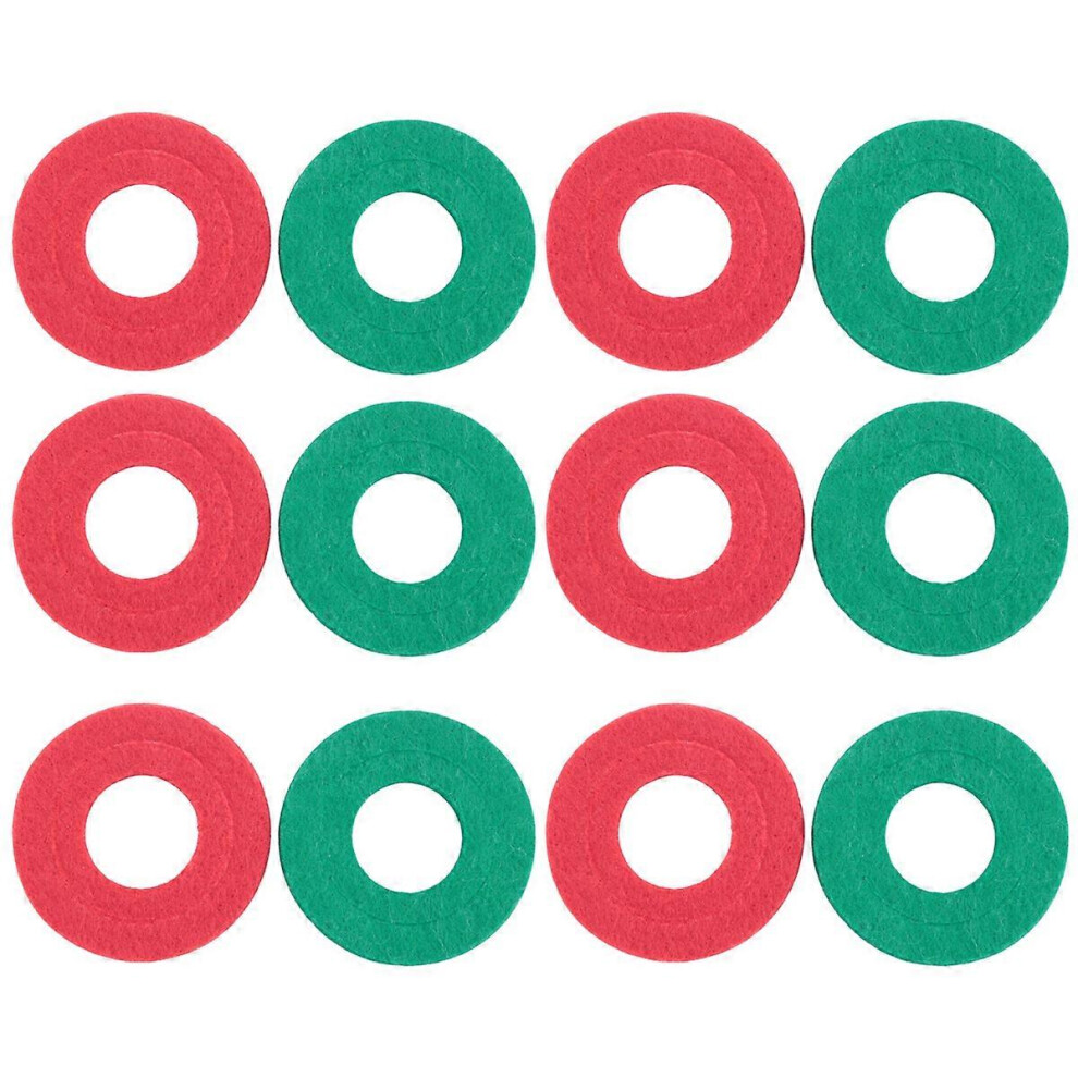 12 Battery Terminal Anti-Corrosion Washers, Fiber Battery Terminal Protectors, 6 Red And 6 Green 8448262504270