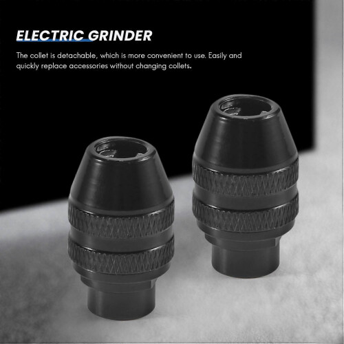 Multiple quick-change chuck (3 pieces) Universal replacement chuck for Dremel rotary tools 4486 3000 2