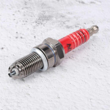 3 electrode D8TC spark plug (1 piece) for motorcycle, scooter, quad, ATV 125cc, 150cc, 200cc and 250cc.