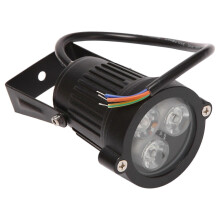 4 Stück LED-Gartenlichter 3W 220V Außenscheinwerfer mit Stachel IP65 wasserdicht Garten Landschaft Dekor