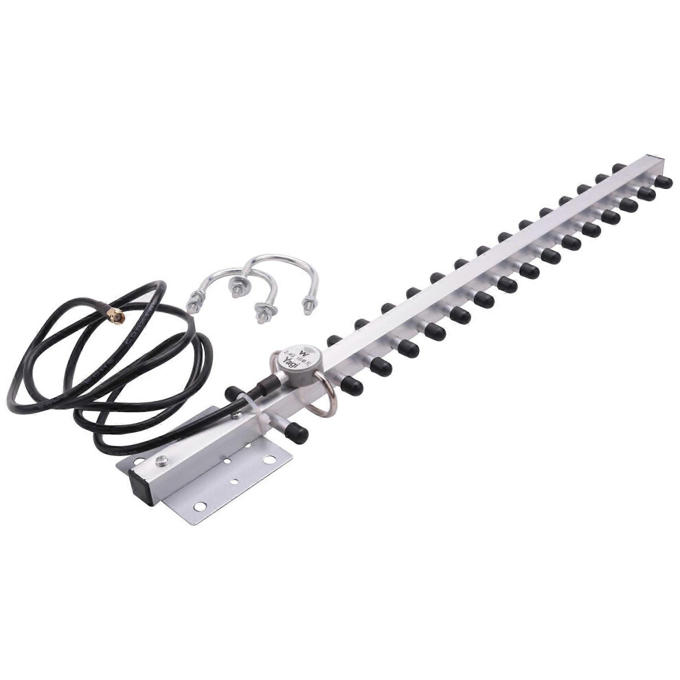 2.4Ghz Wifi Antenna 25Dbi Rp Sma Outdoor Wireless Yagi Directional Antenna Booster Amplifier Modem C 8299264996453
