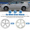 Ανταλλακτικά τάσια τροχών 15 ιντσών για Toyota Prius 2012 2013 2014 2015 5