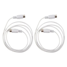 Cavi di prolunga MIDI, maschio a 5 pin a maschio a 5 pin, per pianoforti elettrici, tastiere, strumenti, PC, 1,5 m