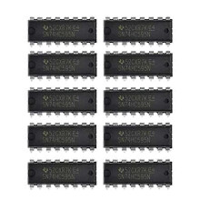 10 IC 74HC595 74HC595N SN74HC595N schuiflogica-registers in DIP-16-behuizing