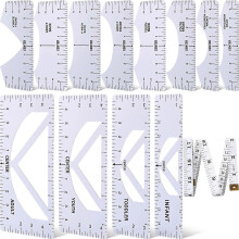 13-Delig Markeerlijnen Set for T-Shirt Centreren Hittepers