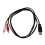 Pomocný audio/video kábel USB A samec - 2 RCA samec (1,5 m) pre PC a TV 1