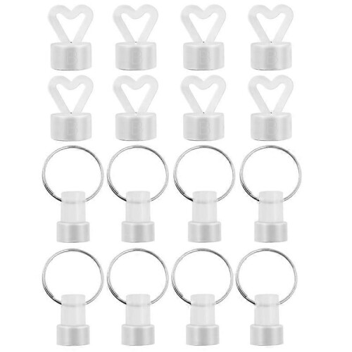 16-piece balloon weight set compatible with helium balloons, plastic set