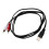 Pomocný audio/video kábel USB A samec - 2 RCA samec (1,5 m) pre PC a TV 2