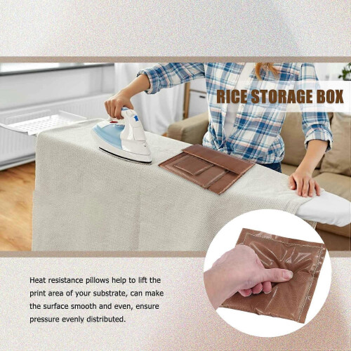 4 pcs/set, 4 sizes, PTFE heating pad, heating pad mat compatible with digital heating press 1