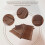 4 pcs/set, 4 sizes, PTFE heating pad, heating pad mat compatible with digital heating press 4