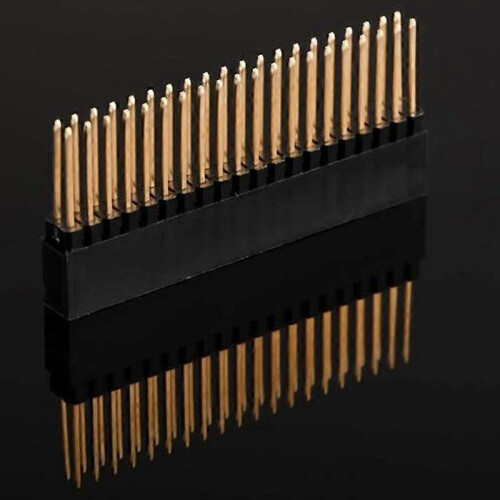 2 x 20(40 Pin) Stacking Header für Raspberry Pi A+/B+/Pi 2/Pi 3 Extra Tall Header (Packung 4) 2