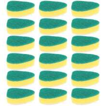 18 flush rod replacement parts, replacement sponge heads, scouring sponges, pads compatible with robust flush rod